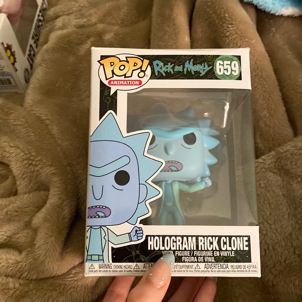 Hologram Rick clone